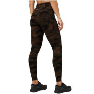 Lululemon Fast and Free Tight 28" reflectiveHeritage 365 Camo Brown Earth Multi